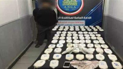 ضبط 235 طربة حشيش بطريقى إسكندرية الزراعى ووادي النطرون