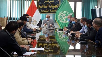 محافظ القليوبية يتابع خطة مكافحة فيروس كورونا