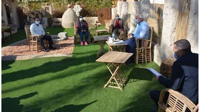 توقيع الكشف المجاني على 230 مريض عيون بالوادي الجديد