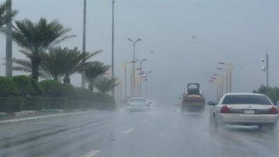 خريطة سقوط الأمطار خلال الـ٥ أيام المقبلة