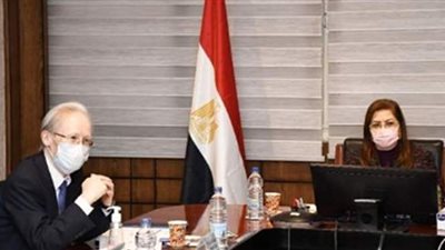 وزيرة التخطيط والسفير الياباني بالقاهرة يبحثان أوجه التعاون المشترك