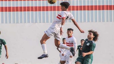 الزمالك ٢٠٠٣ يهزم المصري برباعية في دوري الجمهورية للناشئين | صور
