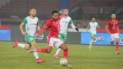 كهربا يتقدم بالهدف الأول للأهلي أمام الاتحاد السكندري
