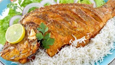 طريقة عمل أرز السمك