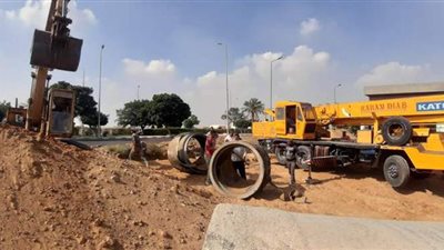 الإسكان: انتهاء تنفيذ خط طرد إضافي من محطة صرف رئيسية لأخرى معالجة ثلاثية بالشروق