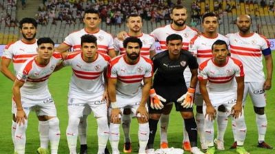 الزمالك يعاين أرضية استاد برج العرب قبل مباراة سموحة