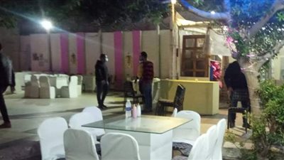 إغلاق قاعات أفراح ومقاهي في حملة لمحافظة الجيزة بالبحر الأعظم | صور