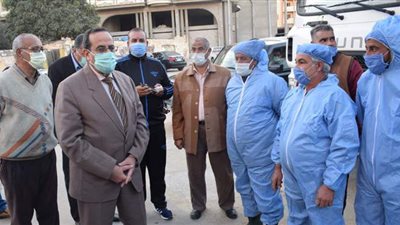 محافظ شمال سيناء يشهد تعقيم وتطهير شوارع مدينة العريش لمواجهة كورونا| صور