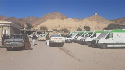 قوافل طبية مجانية لأودية ميعر وأبوحجاب بطور سيناء.. الجمعة
