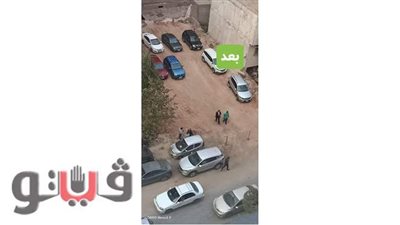 تحويل قطعة أرض من بركة للمخلفات لجراج بالدقي | صور