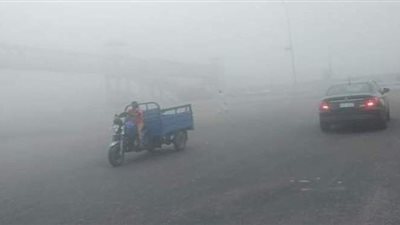 إعادة فتح طريق محور 26 يوليو في الاتجاهين بعد انقشاع الشبورة