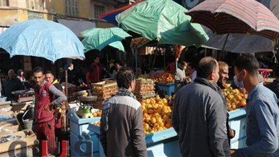 لمنع انتشار كورونا.. فض سوق السمك في بسيون| صور
