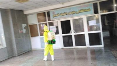 استمرار أعمال التطهيروالتعقيم لمواجهة كورونا بالمنوفية