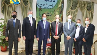 محافظ جنوب سيناء يستقبل سفير جمهورية كازاخستان بالقاهرة