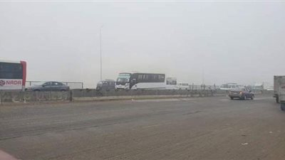 إعادة فتح طريقي السويس والكريمات عقب اختفاء الشبورة المائية