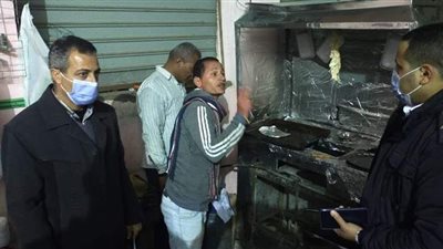 تحرير 11 محضرا للتعدي على حرم الطريق بالمنيا