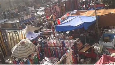أمن القاهرة يمنع إقامة سوق الخميس بالمطرية لمنع تفشي وباء كورونا