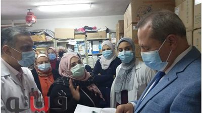 وكيل صحة الدقهلية يتفقد مستشفى السنبلاوين للاطمئنان على مرضى كورونا