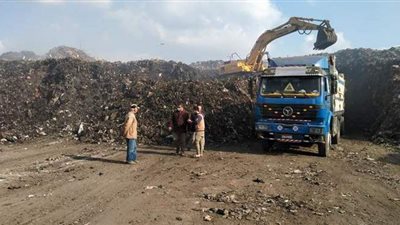 رفع  100 ألف طن قمامة من مقلبي قويسنا وتلا بالمنوفية | صور