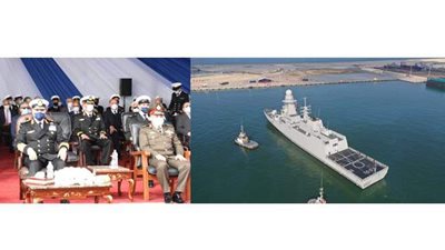 وصول الفرقاطة 