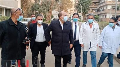 نائب محافظ الجيزة يتفقد مركز الحساسية والصدر بإمبابة | صور