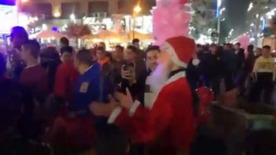 رقص وطبل بوسط البلد احتفالا برأس السنة | فيديو