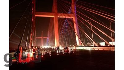 سيولة مرورية أعلى كوبري تحيا مصر بالتزامن مع احتفالية رأس السنة | فيديو