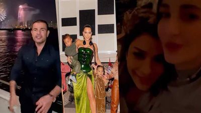 كيف احتفل المشاهير بليلة رأس السنة؟.. جنش مع عائلته.. أصالة برفقة ابنتها.. عمرو دياب يودع ٢٠٢٠ من دبي.. وظهور مختلف لكيم كاردشيان | فيديو وصور