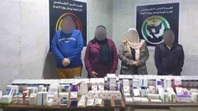 القبض على تشكيل عصابى لترويج العقاقير المخدرة بالمرج
