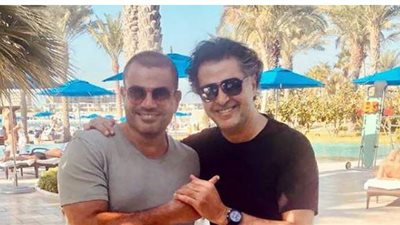 عمرو دياب يوجه رسالة لراغب علامة في أول أيام العام الجديد