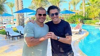 راغب علامة مهنئا عمرو دياب بألبومه الجديد: 