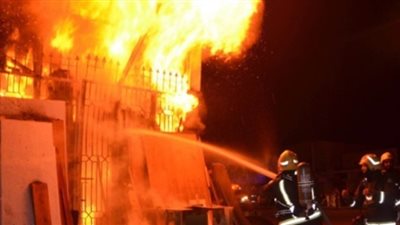 مصرع طفل بحريق داخل شقة سكنية في الشرقية