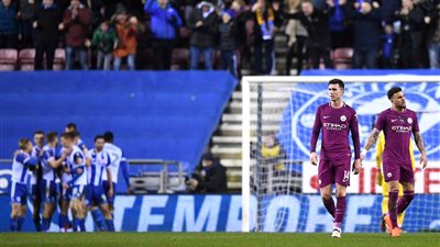 «ويجان» عقدة مانشستر سيتي في كأس الاتحاد