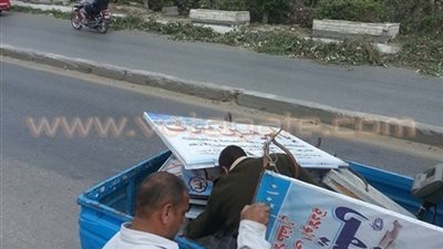 إزالة 988 لوحة إعلانية مخالفة من شوارع الشرقية
