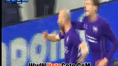 بالفيديو.. «فيورنتينا» يفوز على «إنتر ميلان» بثنائية