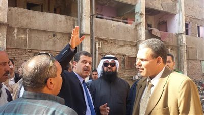 بالصور .. منحة كويتية لإقامة وحدات سكنية للأسر الأولى بالرعاية فى الفيوم