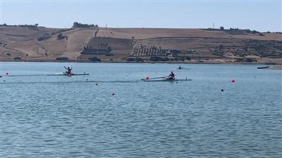 عبدالخالق البنا يحقق فضية التجديف في دورة الألعاب الأفريقية