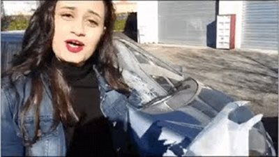 بالفيديو.. شاهد ماذا فعلت فتاة مغربية اكتشفت خيانة حبيبها