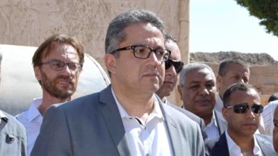 وزير الآثار: دخل معرض توت عنخ آمون أضعاف إيرادات المتحف المصري