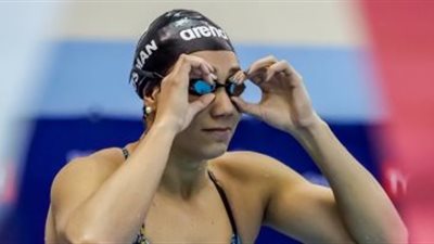 فريدة عثمان تحصد فضية ١٠٠ متر حرة بالألعاب الأفريقية