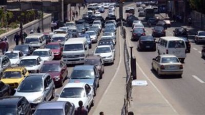 خريطة الحالة المرورية بمحاور وميادين القاهرة