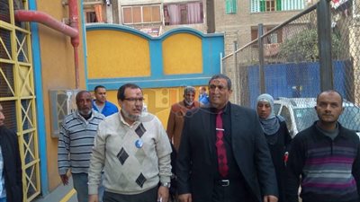 نائب محافظ القاهرة يتفقد التشطبيات بسوق غزة الجديد (صور)
