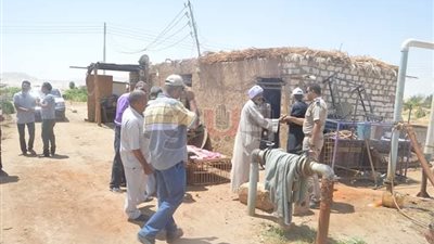الوادى الجديد تزيل 150 فدانا للمتقاعسين عن سداد تقنين وضع اليد