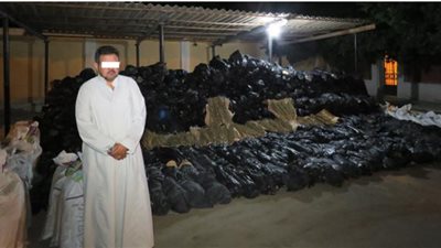 ضبط 1.8 طن بانجو بحوزة عاطل في فايد