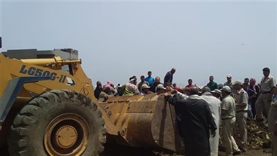 مصرع وإصابة ٣ أطفال في انهيار سور بأرض زراعية في الدقهلية