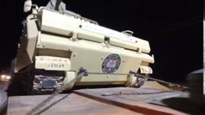 بالفيديو.. وصول المعدات العسكرية المصرية المشاركة في «رعد الشمال»