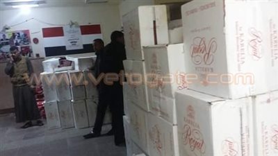 بالصور.. ضبط 82 ألف و300 علبة سجائر غير خالصة الجمارك بمطروح