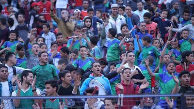 4 مشاهد بإستاد القاهرة في مواجهة المقاصة وبطل السنغال (صور)