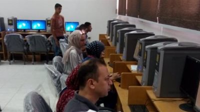 مكتب تنسيق جامعة القناة يستقبل 150 طالبا في المرحلة الثالثة