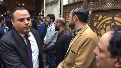 أول ظهور لـ«تامر عبد المنعم» بعد حكم حبسه 3 سنوات (فيديو وصور)